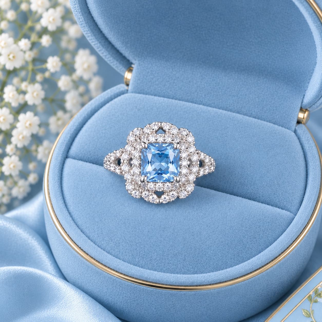 Luxury Multicolor Crystal Rings Collection, photo 1