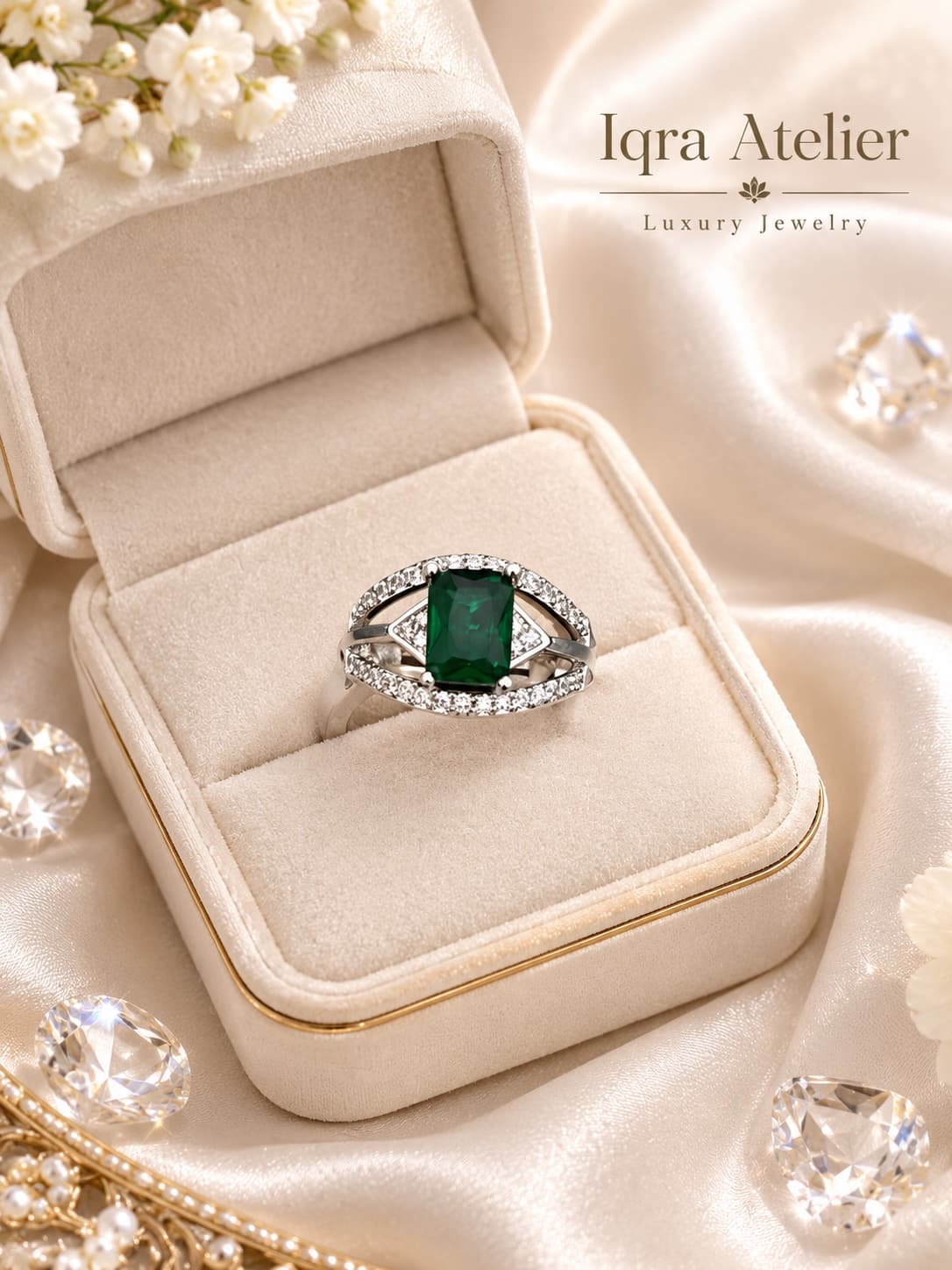 Emerald Crystal Ring, photo 1